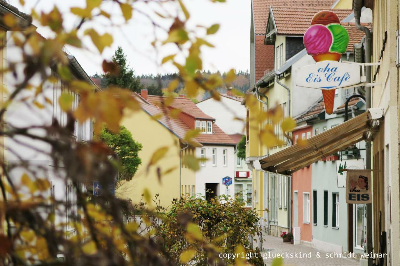 Ferienwohnung "Oha" Bad Berka Buitenkant foto